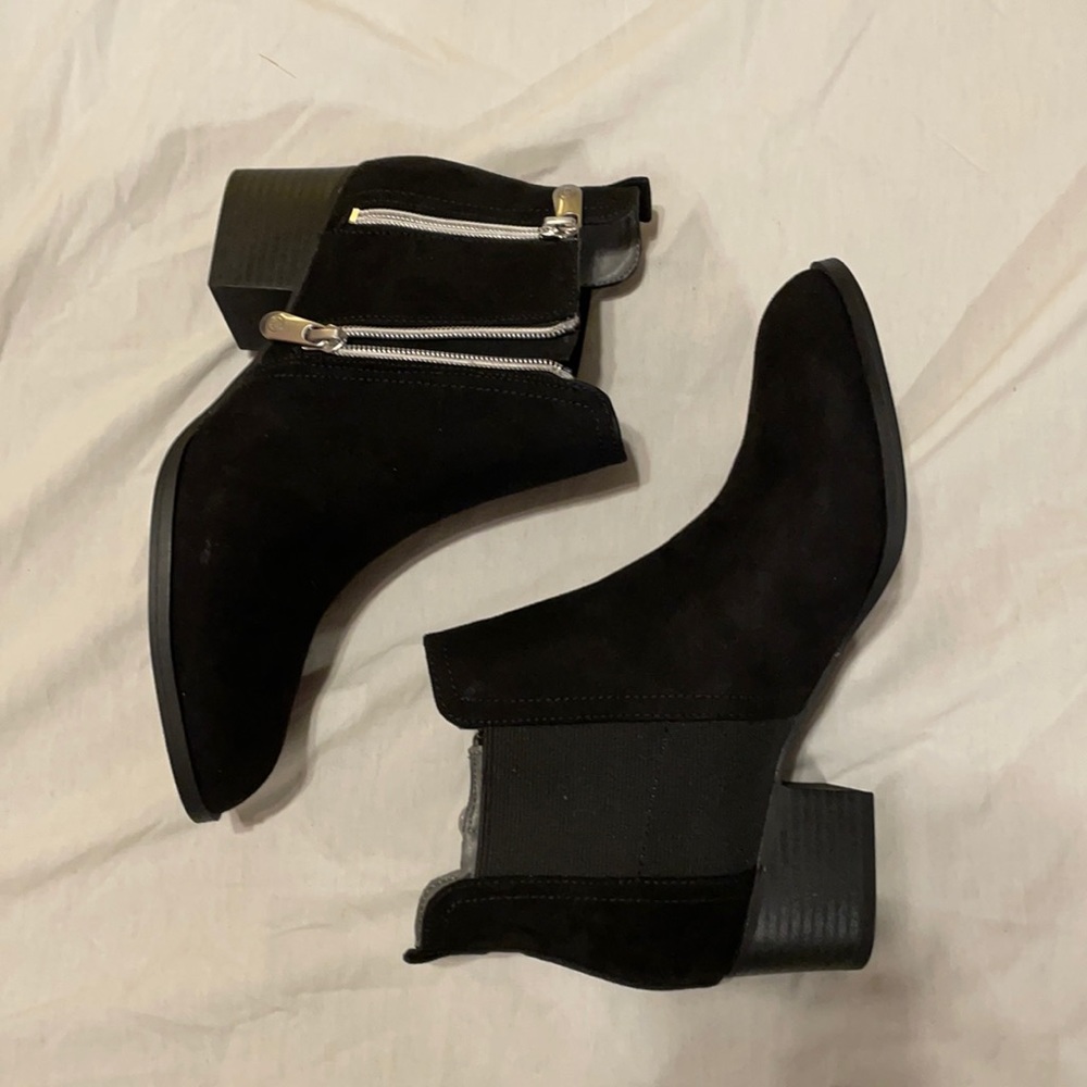 Size 7 Black Ankle Booties